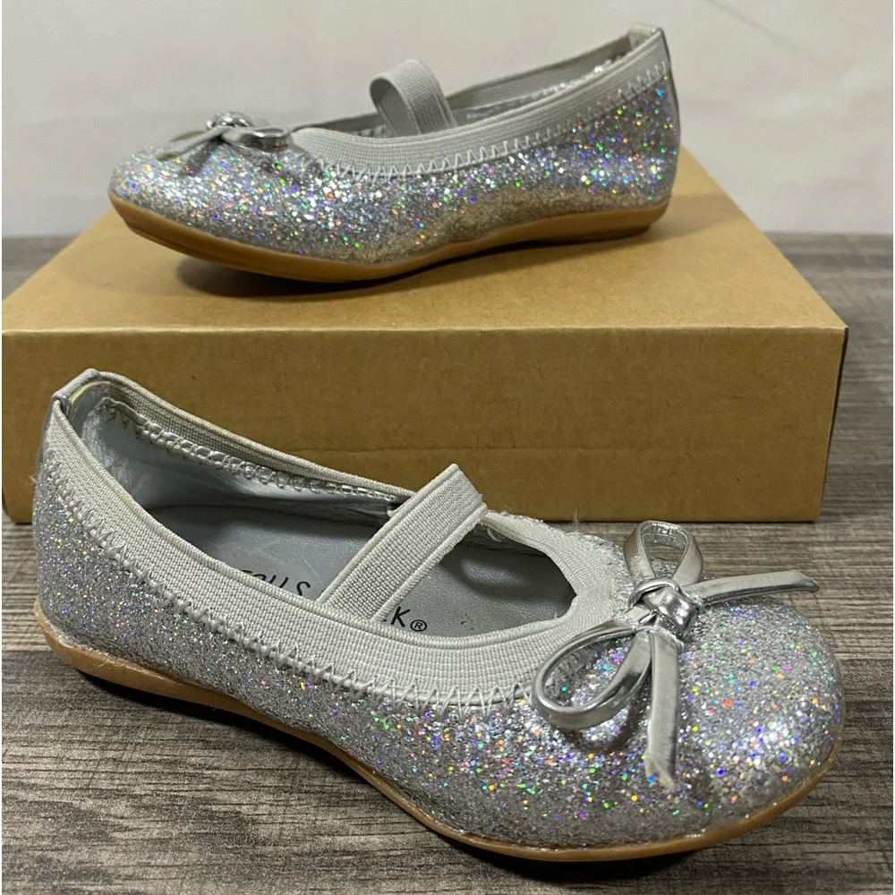 Girls' FALLS CREEK Lil Emma Silver/Glitter Flats